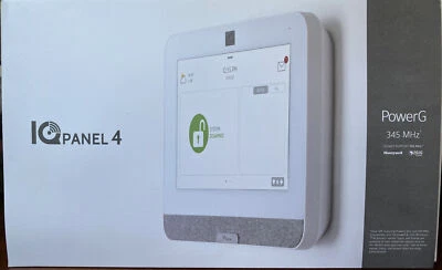 $185.50 • Buy Qolsys IQpanel 4 IQP4003 PowerG 345MHz Wireless Touchscreen AlarmSystem -Verizon