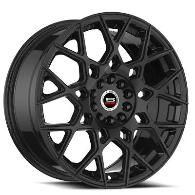 17x7.5 Spec-1 SP-52 Gloss Black Wheels 5x105/5x4.5 (42mm) Set Of 4 • $793.60