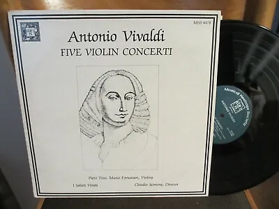 Antonio Vivaldi - Five Violin Concerti Musical Heritage Society Stereo Lp  • $8