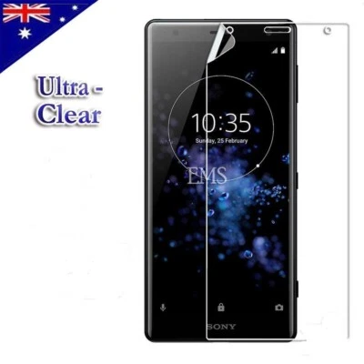 $3.49 • Buy 2 X Screen Protector Film For Sony Xperia Z1,Z2,Z3,Z4,Z5,Z5 Plus,Compact,XZ1,XA1