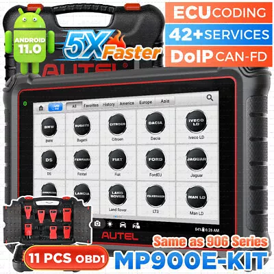 Autel MaxiPRO MP900E KIT Auto Diagnostic Scanner Tool ECU Coding With OBD1 Kit • $1299