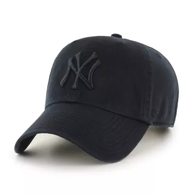 New York Yankees NY '47 Brand MLB Clean Up Adjustable Strapback Hat Dad Cap Navy • $29.99