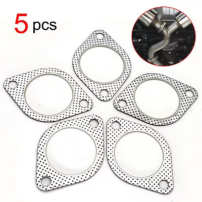 5x 2.5  2-Bolt Exhaust Gasket Turbo Manifold Dump Pipe For Acura Golf VW • $8.79