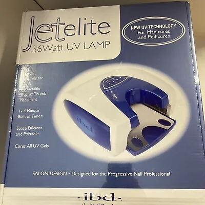 IBD  JetElite 36-Watt UV Lamp For Manicures And Pedicures - Salon Design - NEW • $7