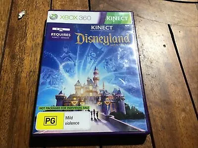 Disneyland Adventures Requires Kinect Sensor (Microsoft Xbox 360 2011) PAL GC • $14.99