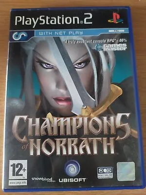 Champions Of Norrath Sony Playstation 2 Ps2 Game With Manual Official Uk Pal • £29.95