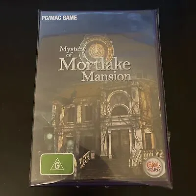 Mystery Of Mortlake Mansion PC/Mac CDROM Hidden Object Game NEW • $7.08