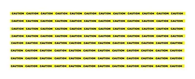 1:87 HO Scale Model Cling Film Construction Caution Barrier Tape • $11.69