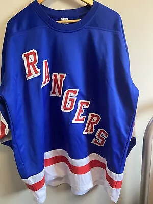 Ed Giacomin Signed #1 New York Rangers Jersey (coa). Hall Of Fame Rangers Legend • $289.27