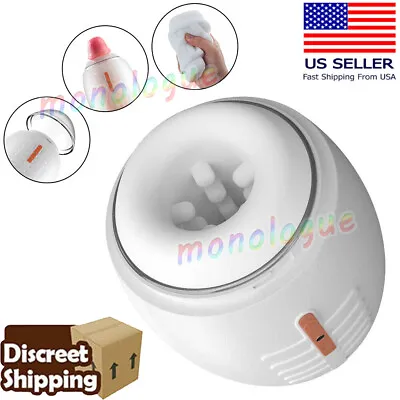 Automatic Handsfree Male Masturbaters Cup Stroker Pocket Pussy For Men Sex Toy • $18.99