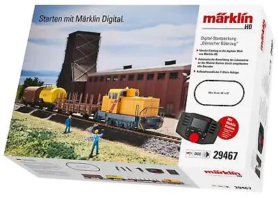 Märklin 29467 - H0 Digital Starter Pack  Danish Freight Train  With Mobile Stati • $452.94