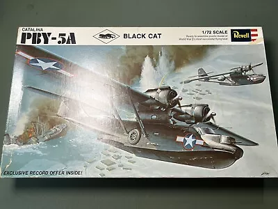 Revell Catalina PBY-5A Black Cat 1/72 H-211 Parts Only 1969 • $8