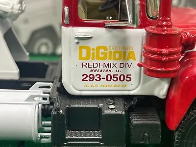 Mack R-Model Mixer DiGioia Cement First Gear 1:34 Scale R Model 18- Detailed • $34.99