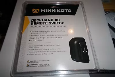 Minn Kota New Deckhand 40 Remote Switch For Deckhand 40 Anchor Winch 1810150 • $39.99