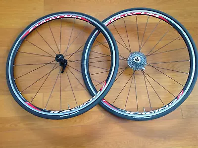 Fulcrum Racing 7 Wheelset Clincher 700c  10 Speed SRAM Cass QR ERTO 622X15C • $175