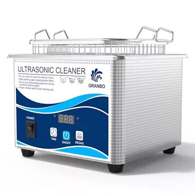 Ultrasonic Cleaner Jewelry Cleaning Ultrasonic Machine 40kHz With Digital 1.3L • $99.83