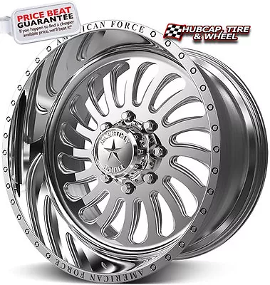 American Force Flex SS8 Polished 24 X12 Truck Wheel Rim 8 Lug (ONE Wheel) • $1077.30