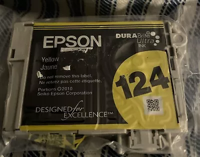 Epson 124 Yellow Ink Cartridge  • $1.79