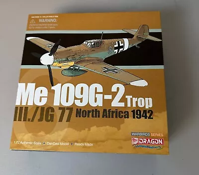 DR50087 Dragon Wings Messerschmitt Bf 109G-2 Trop 'Black 6' 3./JG77 North Africa • £24.99