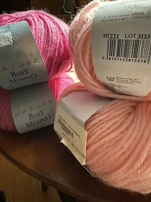 4 Skeins Baby Merino Jaeger • $15