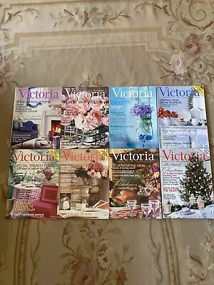 Victoria Magazine Lot January& February 2002 July- December 2002 Back Issues • $18
