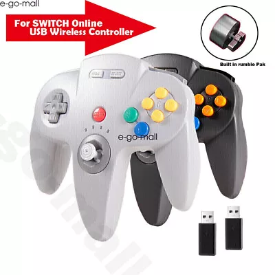 Wireless N64 Controller For Nintendo Switch Online Steam MAC Window Raspberry Pi • $26.99