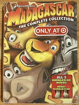 SEALED UNOPENED Madagascar The Complete Collection DVD 4 Disc Set • $14.99