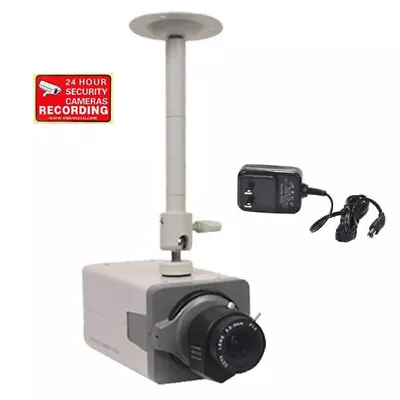 Body Box Security Camera 700TVL 3.5-8mm Varifocal Len W/SONY Effio CCD Power Csm • $121.90