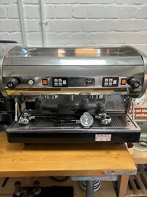 CMA Two Group Espresso Machine Refurbished Two Steam Wands Incl 2kgs Coffee • £600