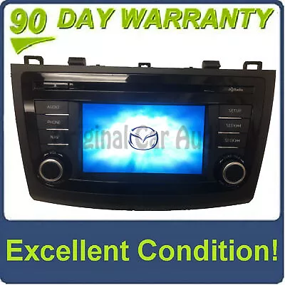 12 - 13 Mazda 3 Mazdaspeed 3 OEM BOSE Navigation Multi Media HD Radio Receiver • $367