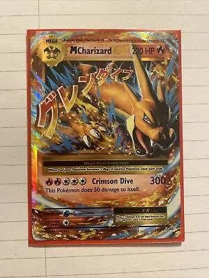 Pokemon XY Mega M Charizard EX Flashfire Holo Ultra Rare 13/106 • $45