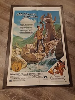 My Side Of The Mountain Original 27x41 US 1 Sheet Movie Poster 1969 Ted Eccles  • $13