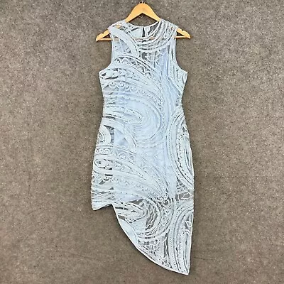 Alice McCall Loving Me Dress Womens Size 8 Ice Blue Lined Sleeveless J12316 • $129.95