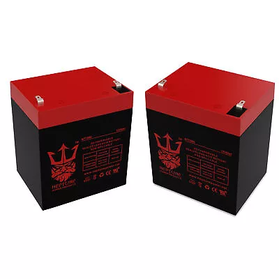 Razor E100 12V 5Ah SLA Replacement Electric Scooter Battery By Neptune - 2 Pack • $27.99