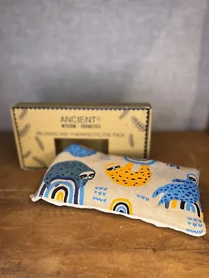 Lavender Natural Cotton And Juco Eye Pillow In Gift Box • £9.50