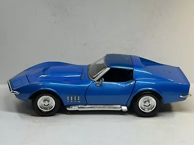 Hot Wheels Hall Of Fame 1969 Corvette 427 Stingray Blue 1:18 Die Cast • $13.50