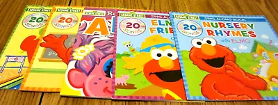 Sesame Street Sing-Along Books Lot Of 5 PB Books With CDs Elmo • $14.99