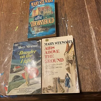 Mystery Paperbacks By Mary Stewart Lot Of 3 Diff Titles Good Condition • $4