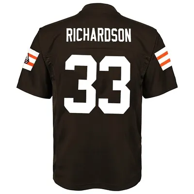 $13.49 • Buy Trent Richardson NFL Cleveland Browns Mid Tier Home Brown Jersey Youth (S-XL)