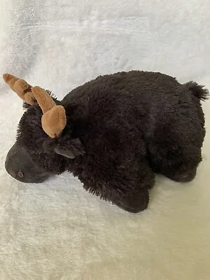 Pillow Pets Pee-Wees Chocolate Moose Plush Excellent Condition • $7.50