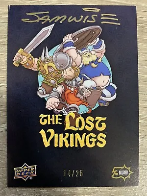 The Lost Vikings L-1A Blizzard Upper Deck Numbered 14/25 Samwise WoW TCG • $300