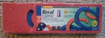 Vintage St Pierre Royal Classic Horsehoe Set Tournament Series Brand New Sealed • $101.15