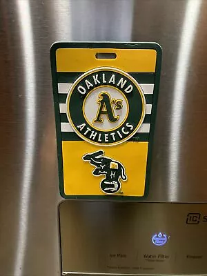 Oakland A’s MLB Vintage RUBBER Baseball FRIDGE MAGNET • $1.75