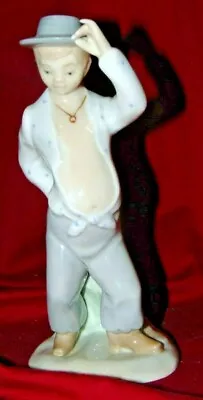 Nao  Lladro Figurine Boy Gypsy Flamenco Dancer Spain • $59.95