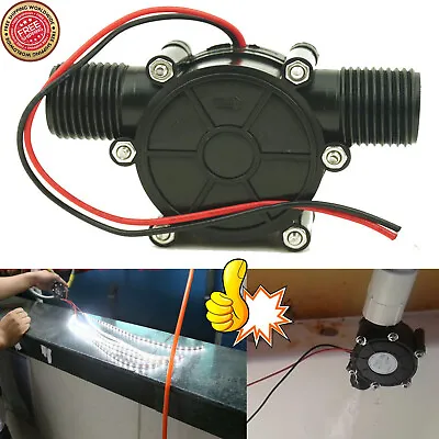 10W Micro Hydroelectric Generator Water Turbine DIY LED Power DC 5V 12V 80V • $14.90