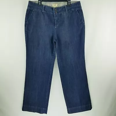 Motto Essentials 18W Straight Leg Bootcut Blue Wash Denim Women's Jeans • $12.98