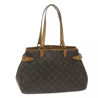 LOUIS VUITTON Monogram Batignolles Horizontal Tote Bag M51154 LV Auth 63103 • $250