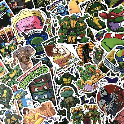 100pc TMNT Teenage Mutant Ninja Turtles Phone Laptop Cartoon Decal Sticker Pack • $15.99