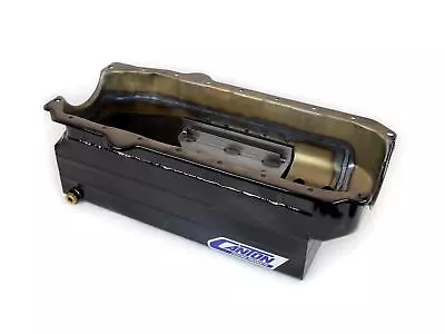 Canton Racing Oil Pan Marine Steel Black 7 Qt. Full Sump SBC EA 18-100 • $482