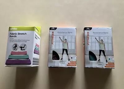 New Ladies Exercise Fitness Resistance Bands X 5 • $16